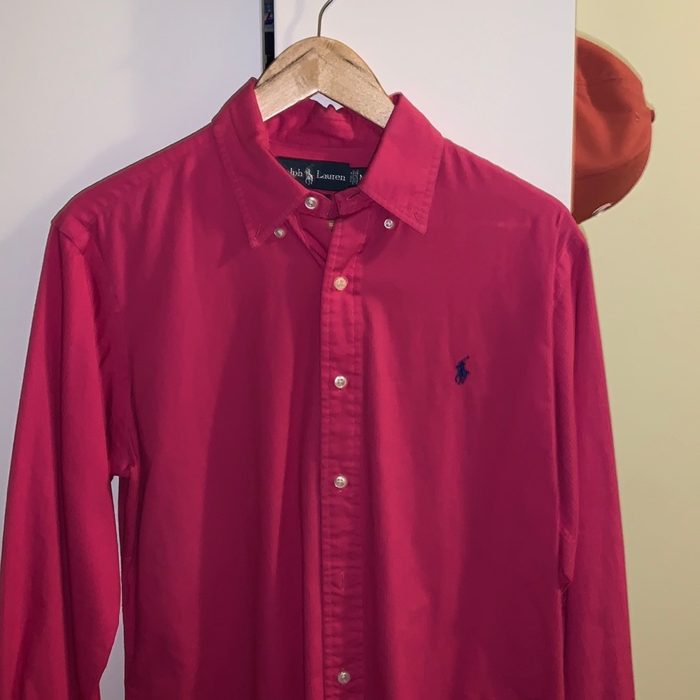 Ralph Lauren Polo Mens Casual Botton Down Shirt - Like New - M